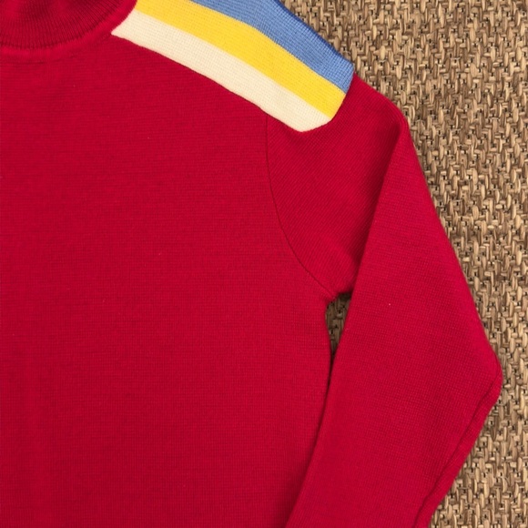 Vintage 60s Wool Ski Sweater - Picture 5 of 16